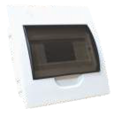 KBA-048 Gabinete empotrable de 2 a 8 polos para térmico riel din con puerta - bornera